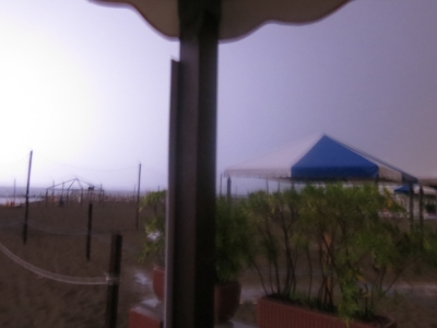 Nuit d'orage - on se croit en plein jour...
