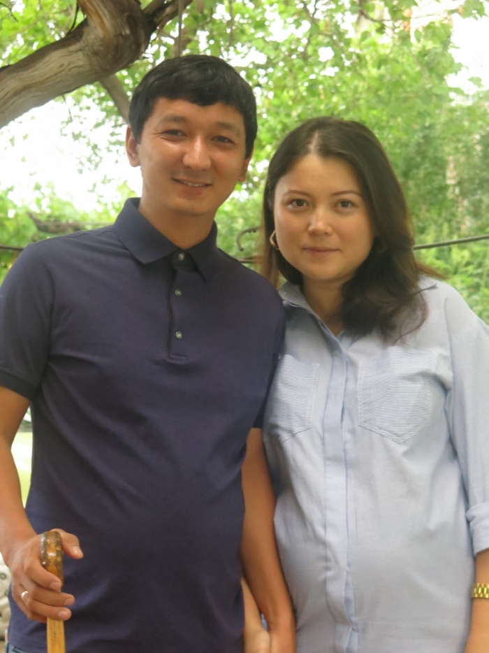 Muhrat et Nasgula, à Kyzyl-Kia